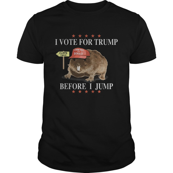 Other - Mouse I Vote For Before I Jump Lemmings For Donald Stars Shirt